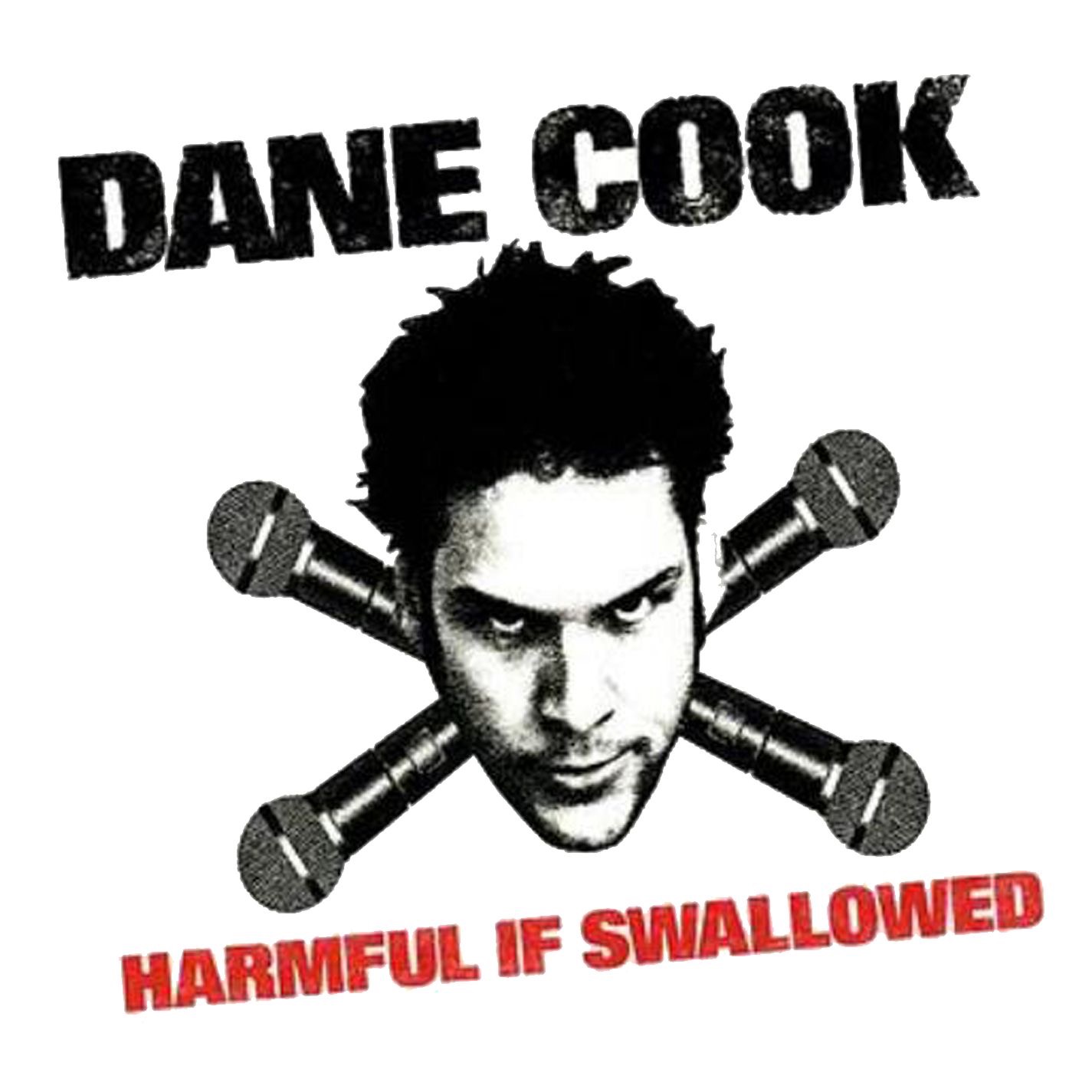 Cover to Dane Cook's Harmful If Swallowed