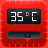 Hassan Hosam - 空気温度計-温度計にあなたのiPhoneを回しなさい アートワーク