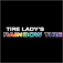 Tire Lady's Rainbow Tire
