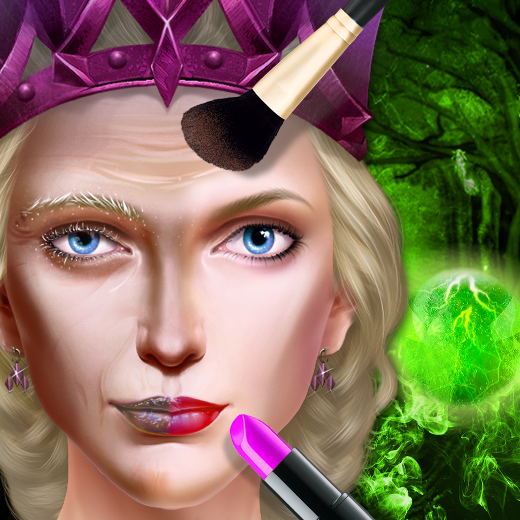 Glam Doll's Haunted Salon™ Evil Princess Makeover Game