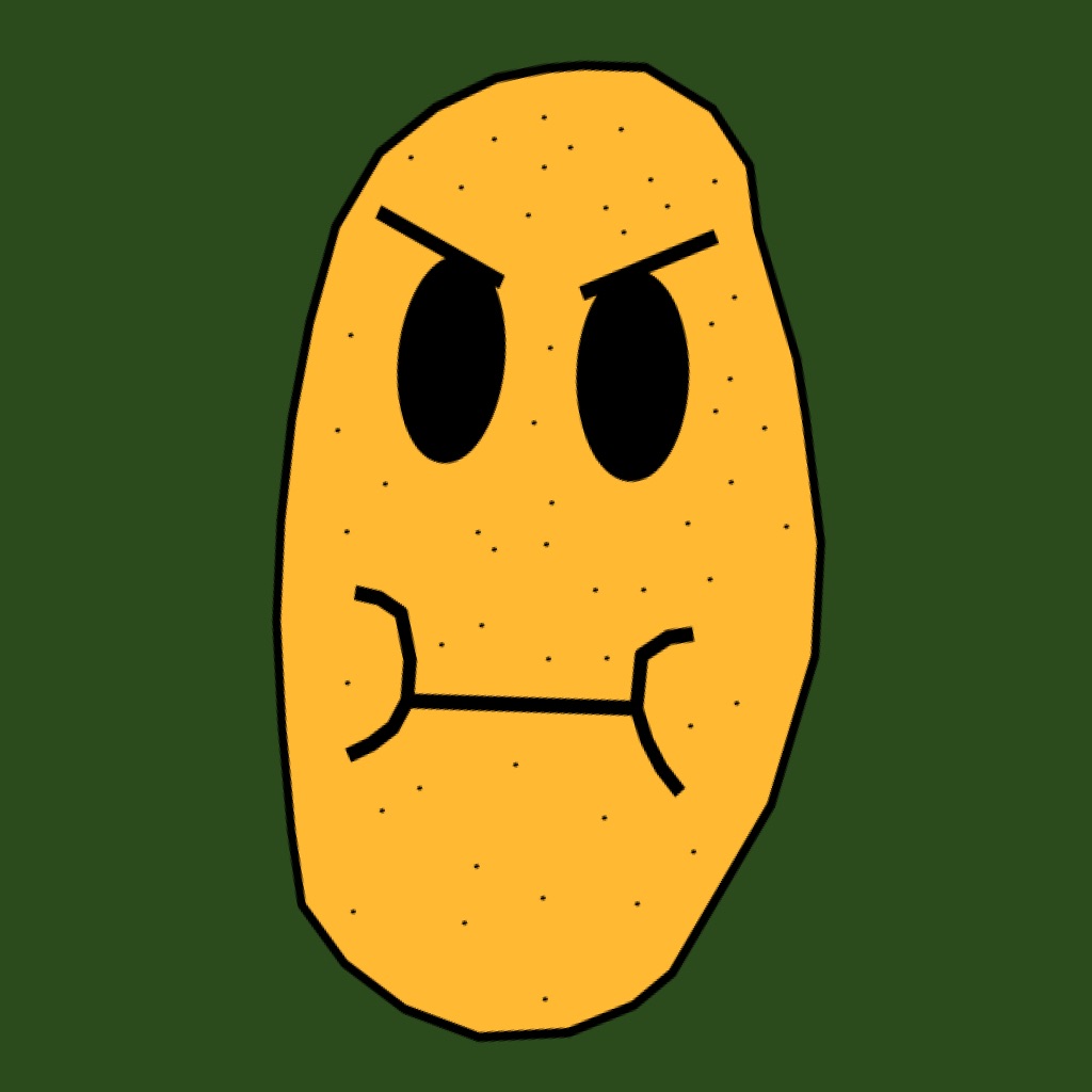 angry potatoes