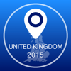 イギリスオフライン地図+シティガイドナビゲーター、観光名所と転送