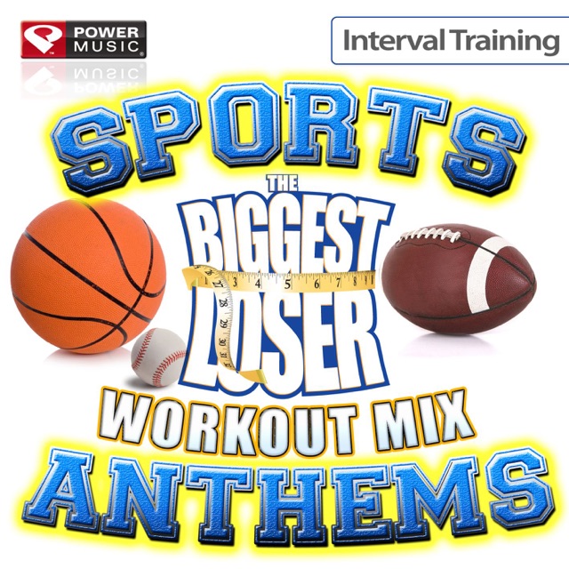 Power Music Workout Biggest Loser Workout Mix - Sports Stadium Anthems (Interval Training Workout) [4:3 Format] Album Cover