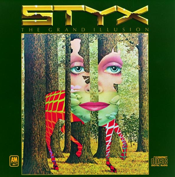 Styx The Grand Illusion Album Cover