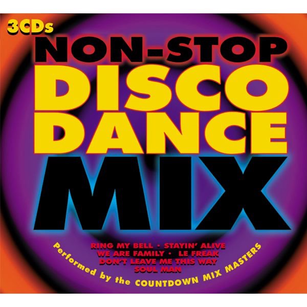 Non-Stop Disco Dance Mix Album Cover By Countdown Mix-Masters