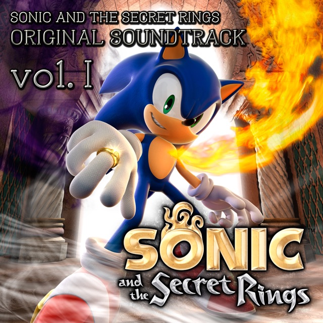 Steve Conte Sonic and the Secret Rings Original Soundtrack Vol. 1 Album Cover