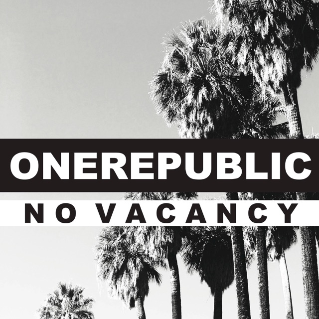 OneRepublic No Vacancy - Single Album Cover