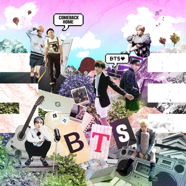 BTS Come Back Home - Single Album Cover