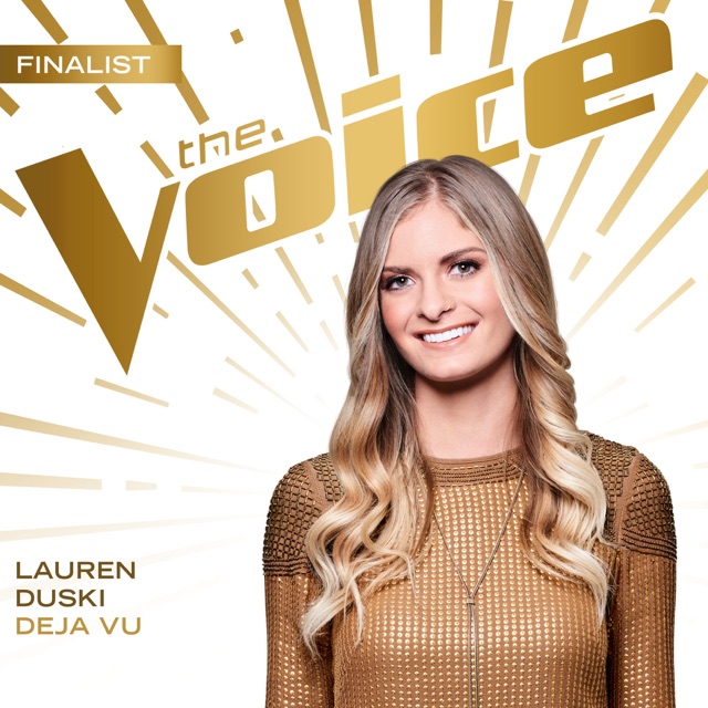 Lauren Duski Deja Vu (The Voice Performance) - Single Album Cover