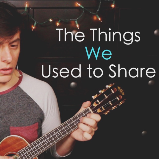 Thomas Sanders The Things We Used to Share - Single Album Cover