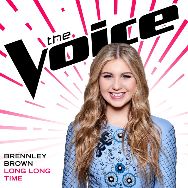 Brennley Brown Long Long Time (The Voice Performance) - Single Album Cover