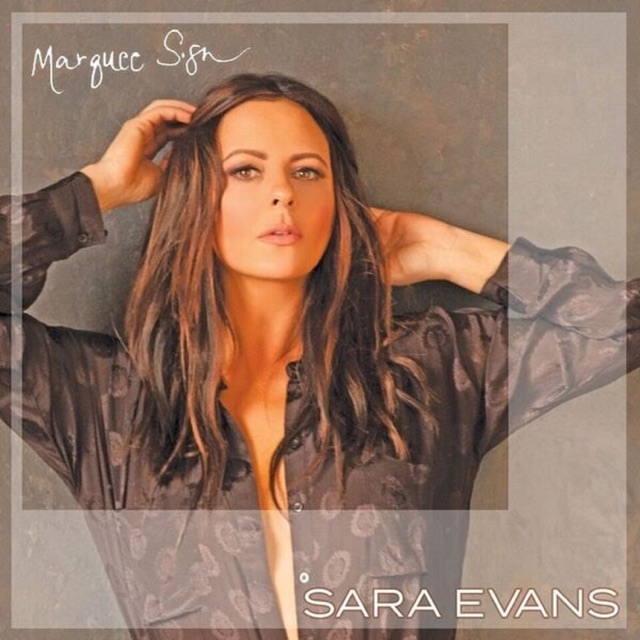 Sara Evans Marquee Sign - Single Album Cover