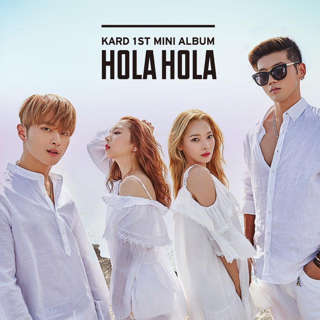 KARD 1st Mini Album 'Hola Hola' - EP Album Cover