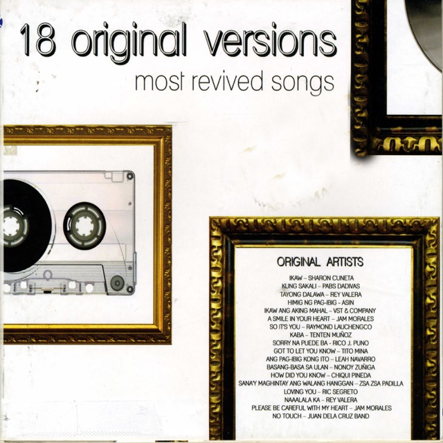 Pabs Dadivas 18 Original Versions: Most Revived Songs Album Cover