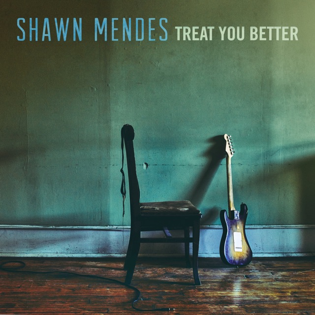 Shawn Mendes Treat You Better - Single Album Cover
