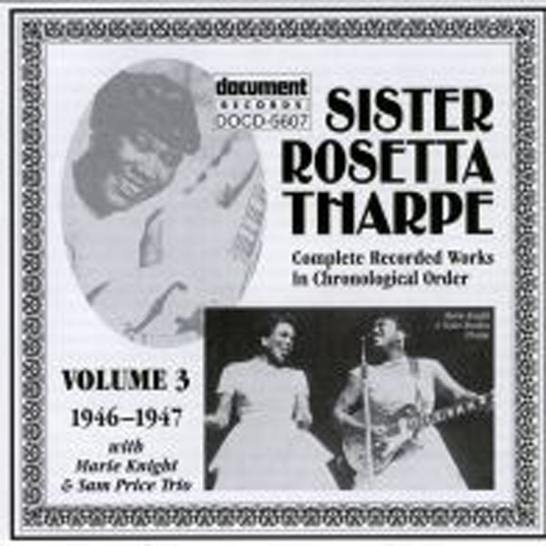 Sister Rosetta Tharpe Vol. 3 Album Cover By Sister Rosetta Tharpe