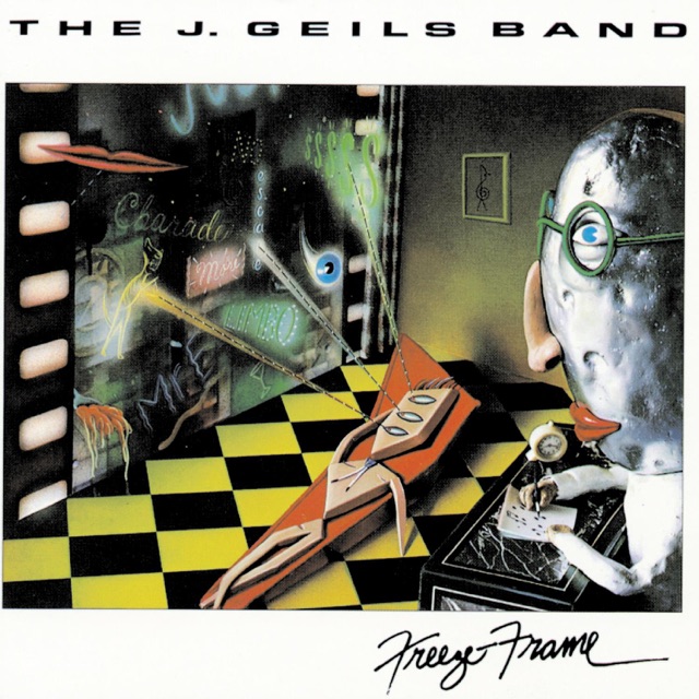 The J. Geils Band Freeze Frame Album Cover