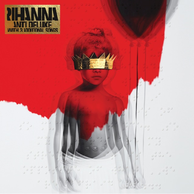 Rihanna Anti (Deluxe) Album Cover
