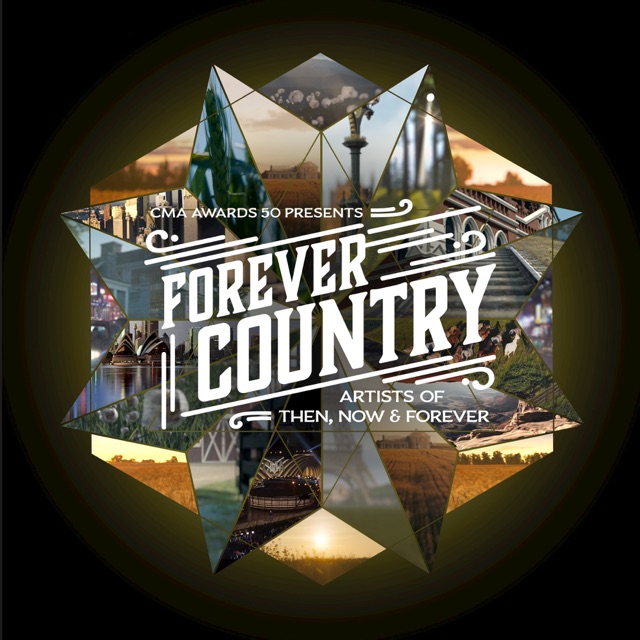 Artists Of Then, Now & Forever Forever Country - Single Album Cover