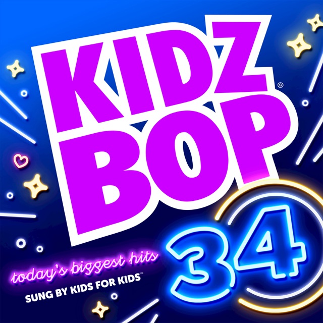 KIDZ BOP Kids Kidz Bop 34 Album Cover