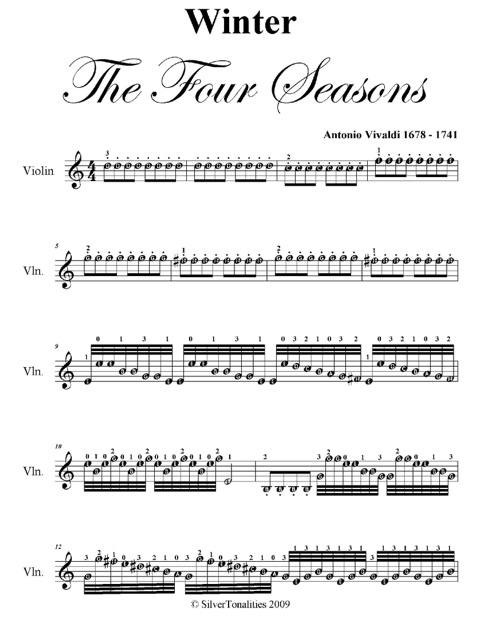 the four seasons violin concerto in f minor