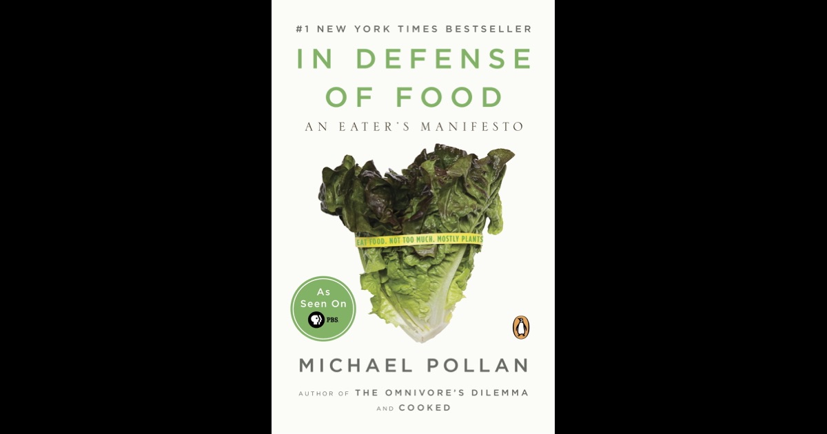 michael pollan in defense of food an eater