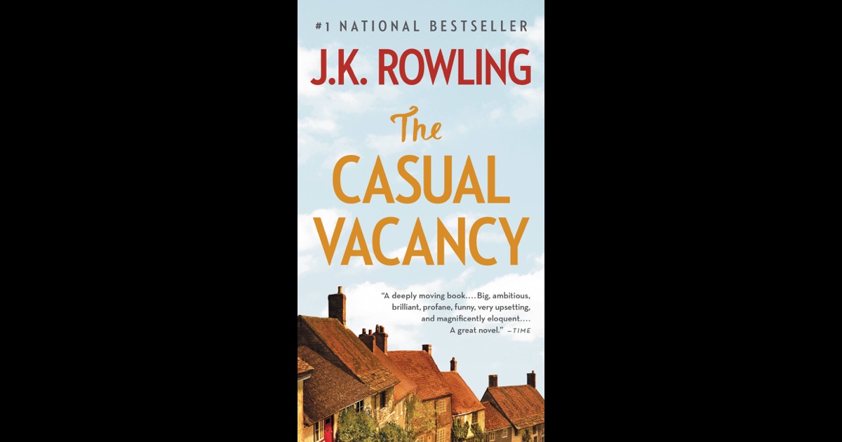 The Casual Vacancy By Jk Rowling On Ibooks 