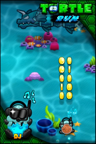 Screenshots of Turtle Run, Top Racing Free Game for iPhone