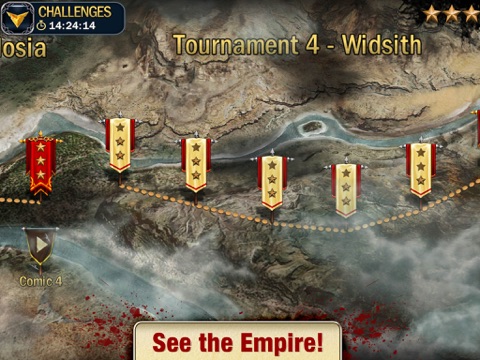 Screenshots of Blood & Glory 2: Legend for iPad