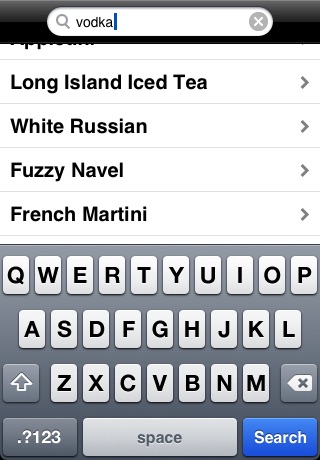 Screenshots of Girl Drinks for iPhone
