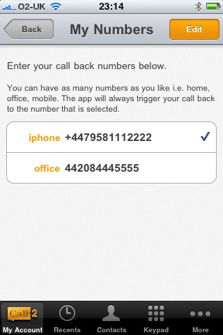 Captura de pantalla del iPhone 5
