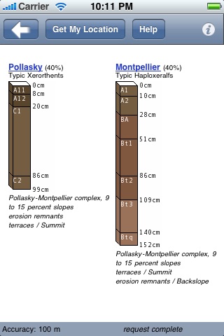 SoilWeb screenshot
