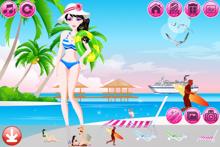 Beach Dress up  Jogue Agora Online Gratuitamente - Y8.com