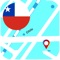 チリ オフライン地図
