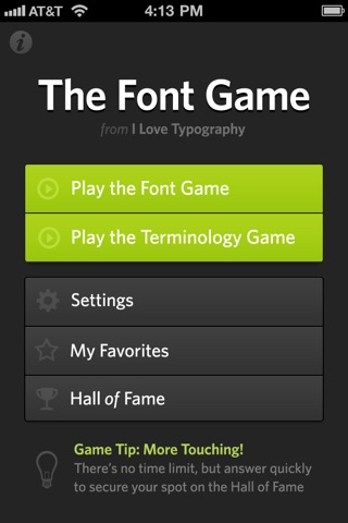 The Font Game screenshot1