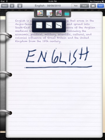 Captura de tela do iPad 3