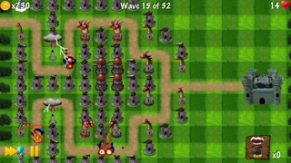 Screenshots of Zombie Tower Shooting Defense Free - by Top Free Games for iPhone