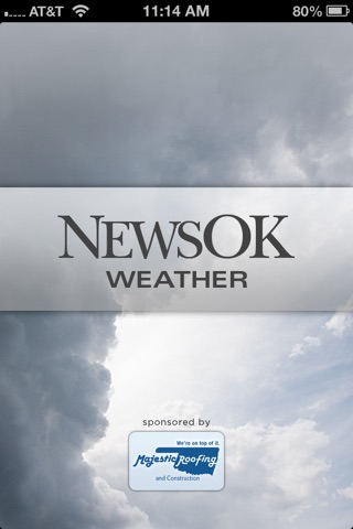 NewsOK weatherwatch screenshot