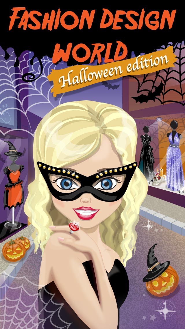 Screenshots of Fashion Design World - Halloween Edition for iPhone