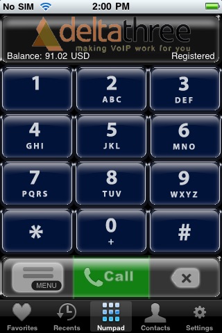 Captura de pantalla del iPhone 1