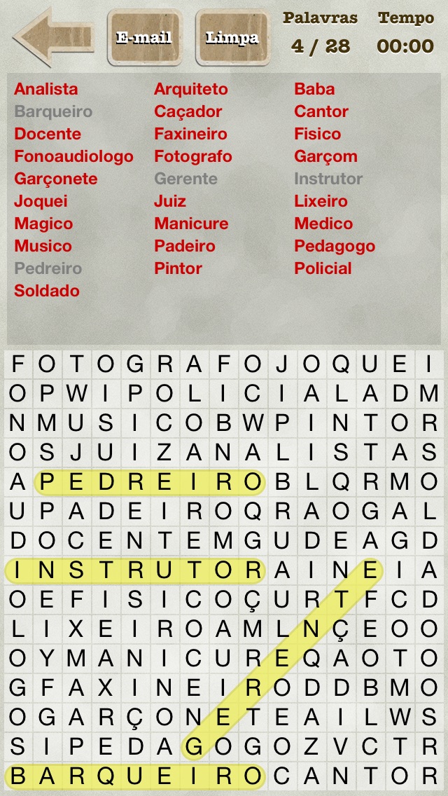 Caça-Palavras screenshot1
