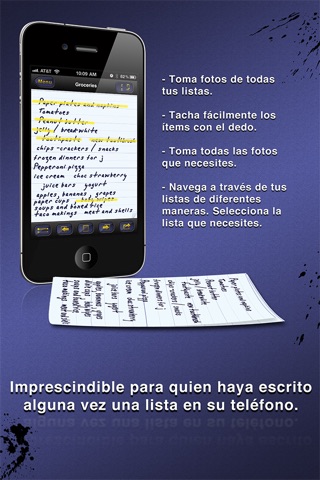 Captura de pantalla del iPhone 1