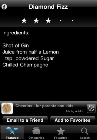 Screenshots of Girl Drinks for iPhone