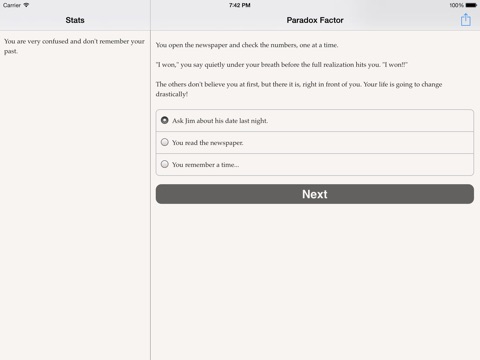 Paradox Factor для iPad