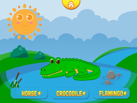 Screenshots of Funny Animals for baby and preschool toddler - Play and learn for iPad