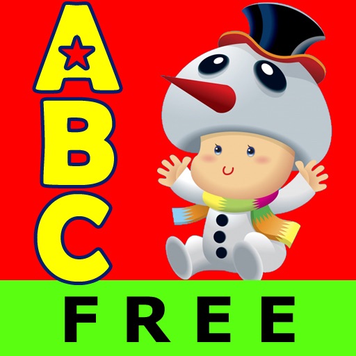 Abc Christmas Nursery Rhymes Free Lite Talking Voice Alphabet Abc Christmas Nursery Rhymes Free Lite Talking Voice Alphabet Flashcards Kids Icon