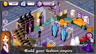 Screenshots of Fashion Design World - Halloween Edition for iPhone