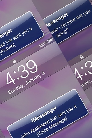 Screenshots of iMessenger - Real Communication for iPhone for iPhone