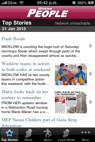 iPhone Screenshot 1