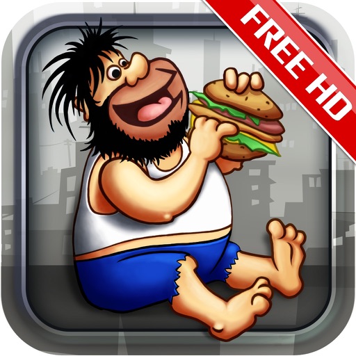 Fast man: Hungry City Free HD iOS App